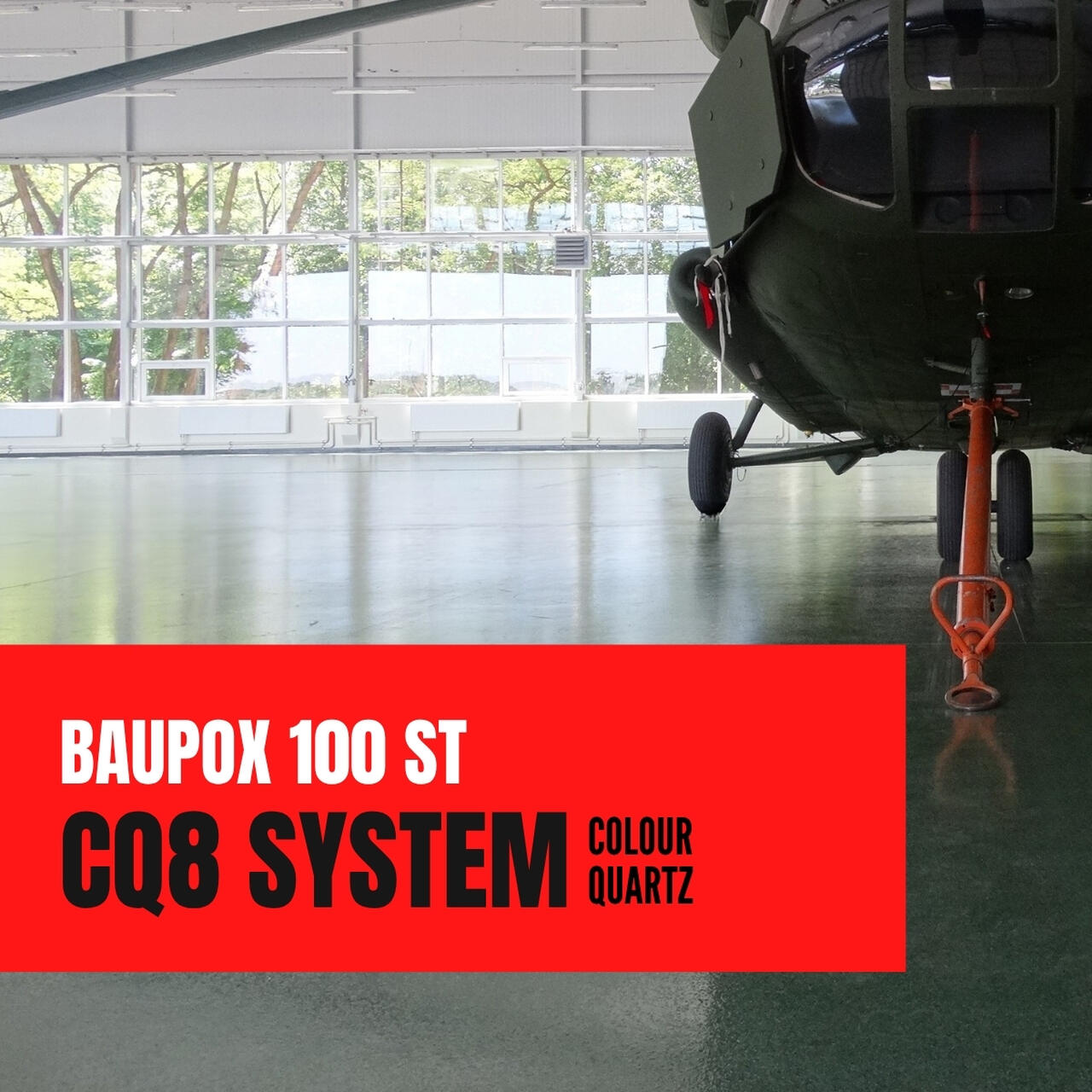 Posadzka żywiczna Bautech BAUPOX CQ8 SYSTEM