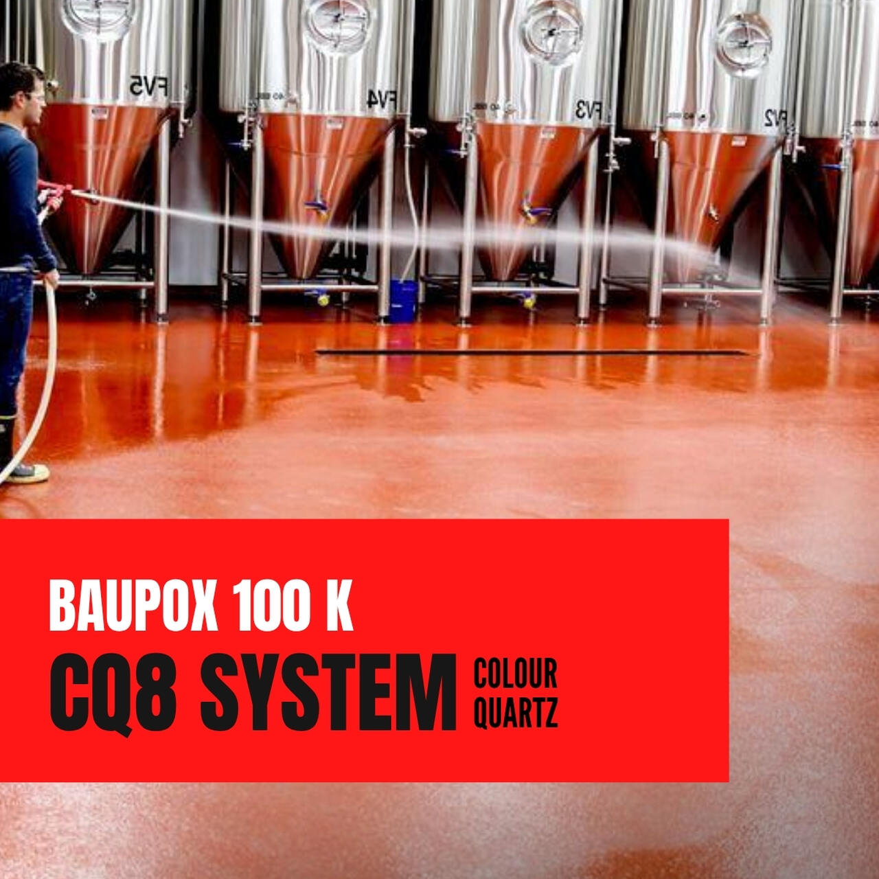 Posadzka żywiczna Bautech BAUPOX CQ8 SYSTEM
