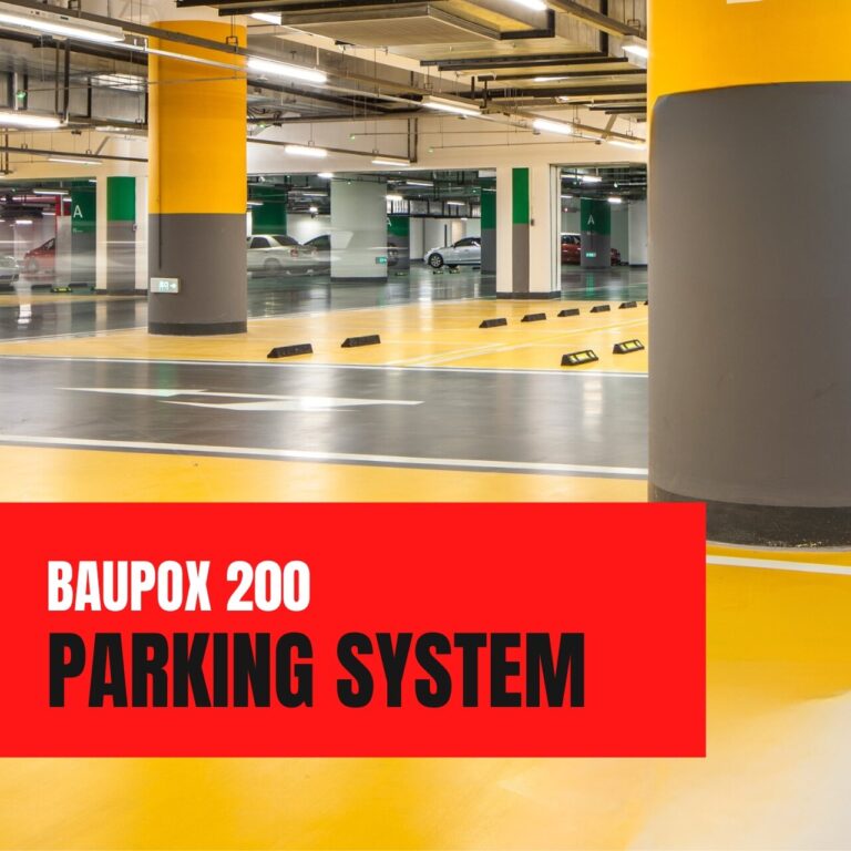Posadzka żywiczna Bautech BAUPOX PARKING SYSTEM
