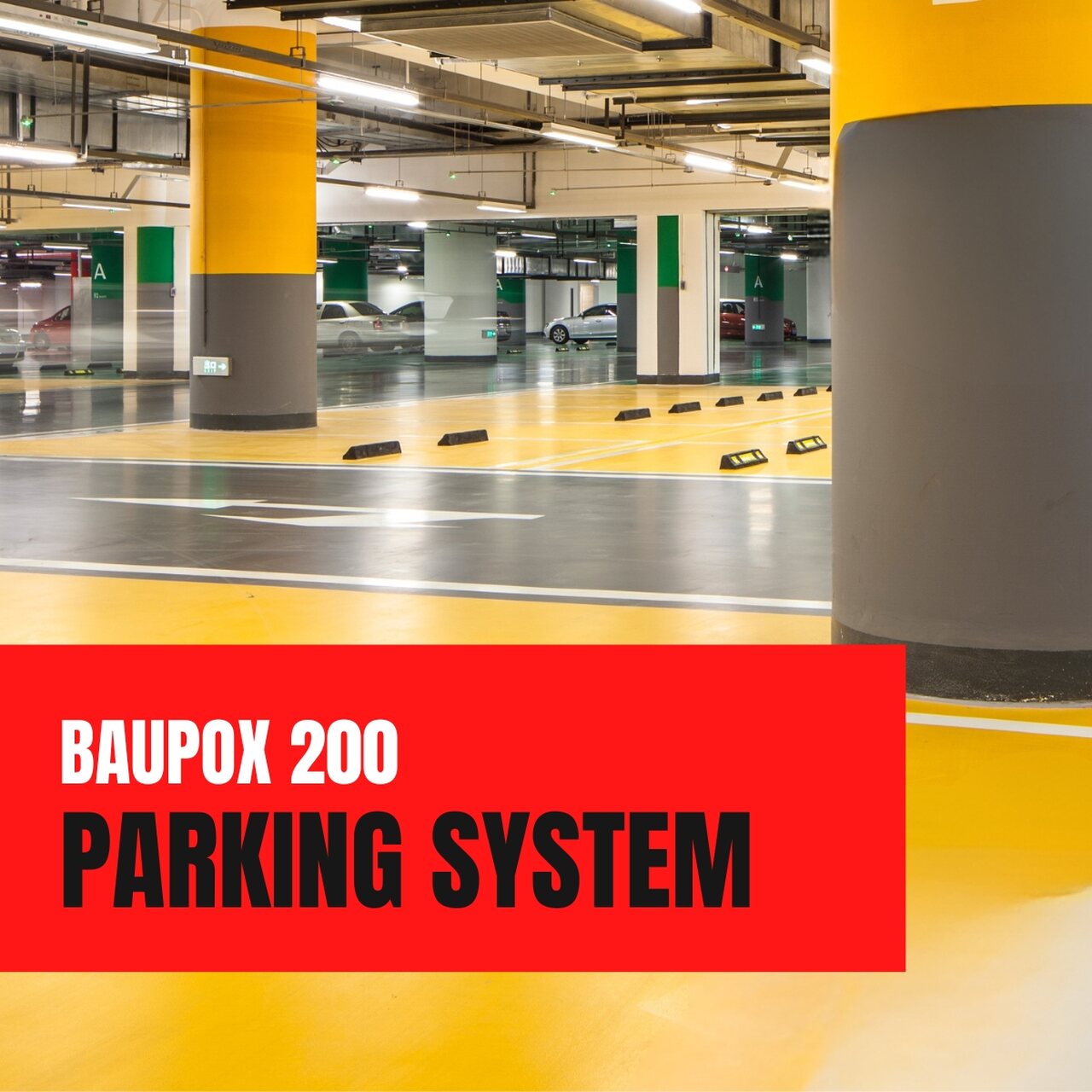 Posadzka żywiczna Bautech BAUPOX PARKING SYSTEM