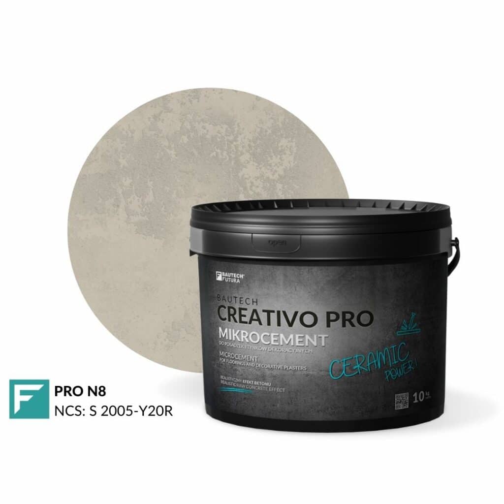 Mikrocement CREATIVO PRO N8