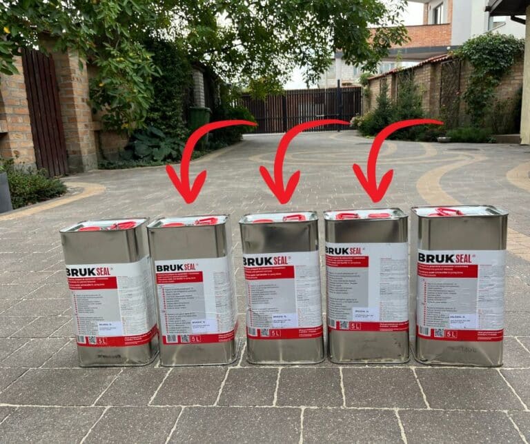BRUKSEAL Najlepszy Impregnat do kostki brukowej (11)