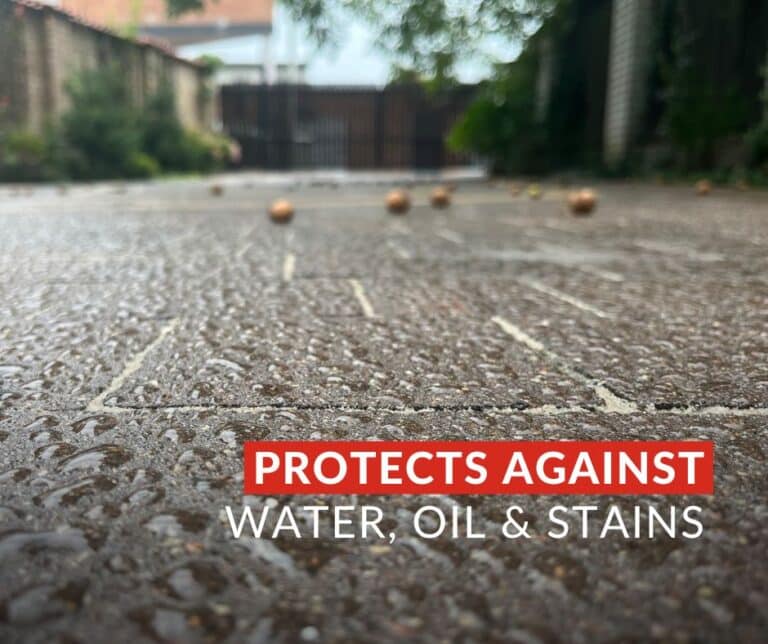 BRUKSEAL Protects Against Water Oil & Stains