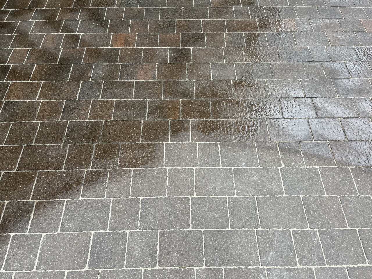 Efekt mokrej kostki Impregnacja kostki brukowej BRUKSEAL (2)