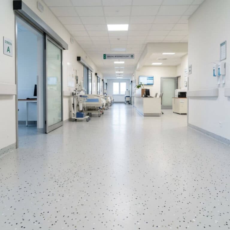Decorative epoxy flooring with acrylic flakes Manufacturer BAUTECH BAUPOX (1)