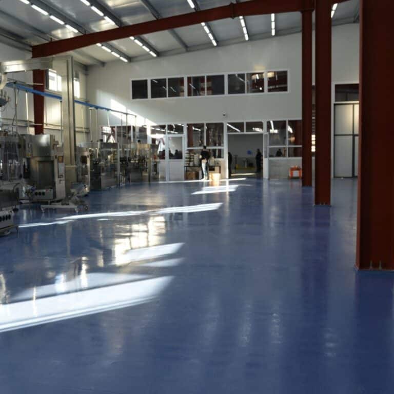 Epoxy concrete paint Resin floor paint Colored epoxy flooring Manufacturer of resin flooring and epoxy resins BAUTECH BAUPOX (4)
